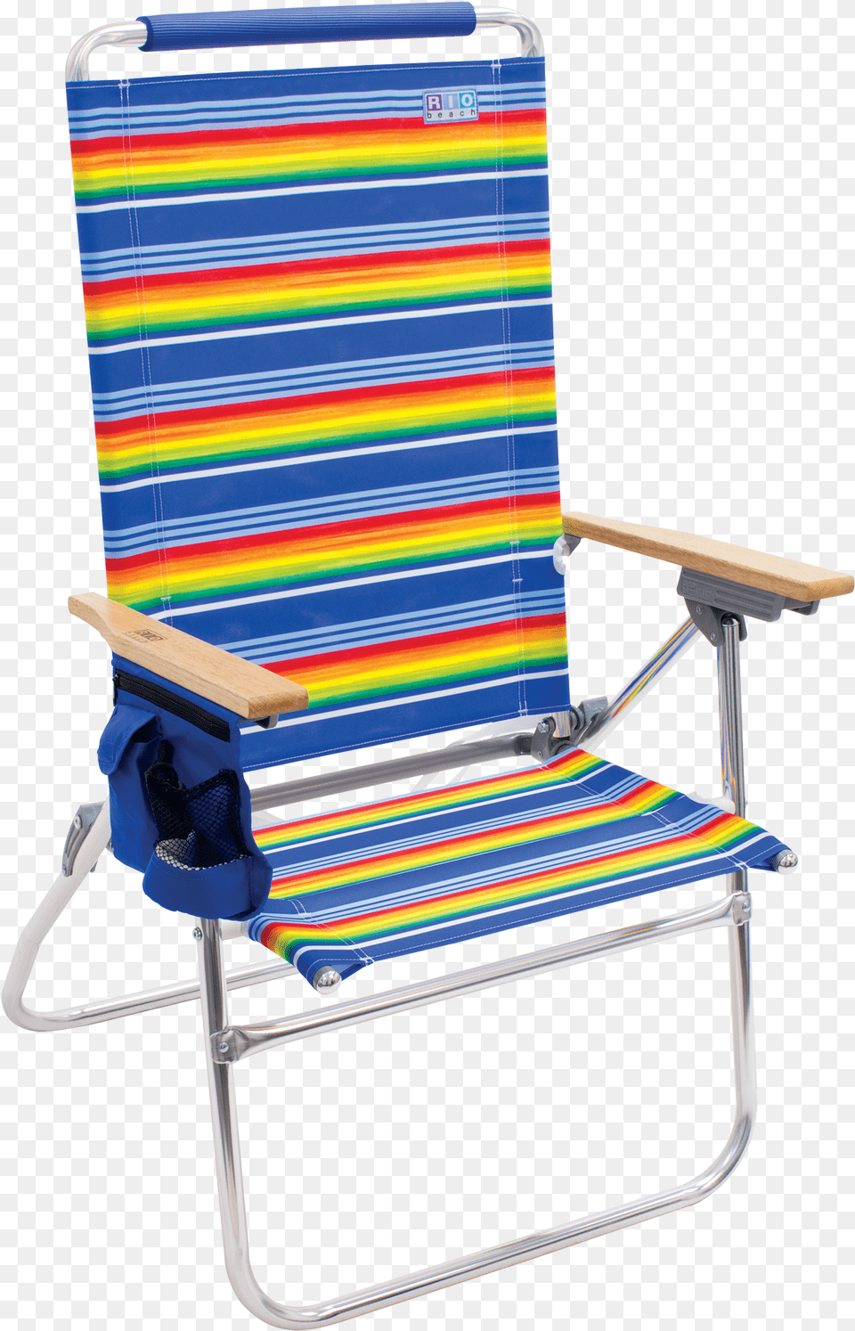 Folding Chair Striped Beach Chair, Canvas, Furniture Free Png