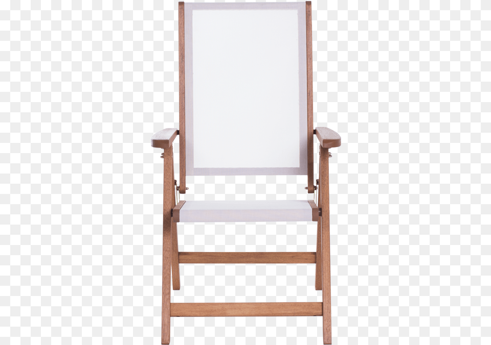 Folding Wooden Garden Chair Sven Wood, Canvas, Furniture, White Board, Blackboard Png