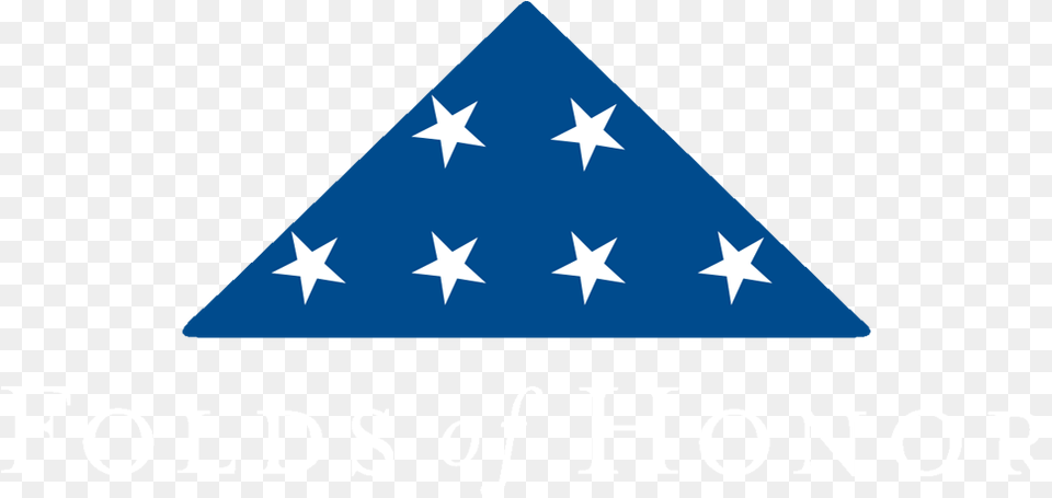 Folds Of Honor 1c Reverse Folds Of Honor Ohio, Triangle, Symbol Free Transparent Png