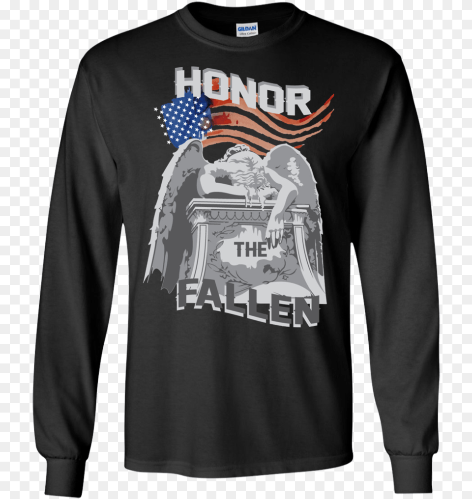 Folds Of Honor Shirts Honour The Fallen Basic Tees Jesus That39s How I Saved The World, Clothing, Long Sleeve, Sleeve, T-shirt Png Image