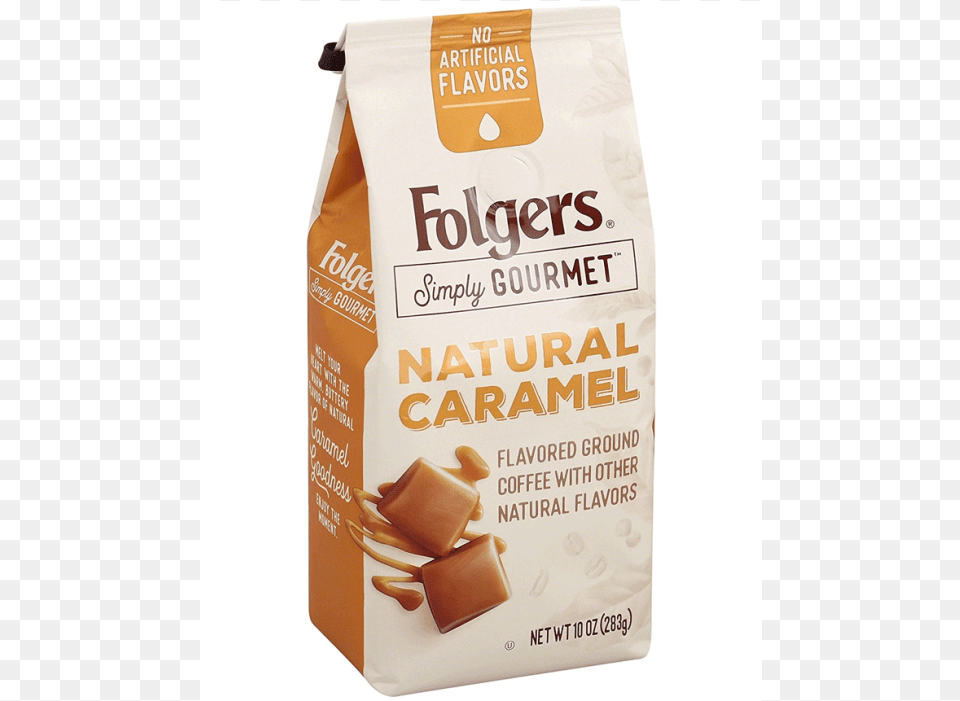 Folgers Simply Gourmet Coffee Ground Natural Caramel, Dessert, Food Free Png Download