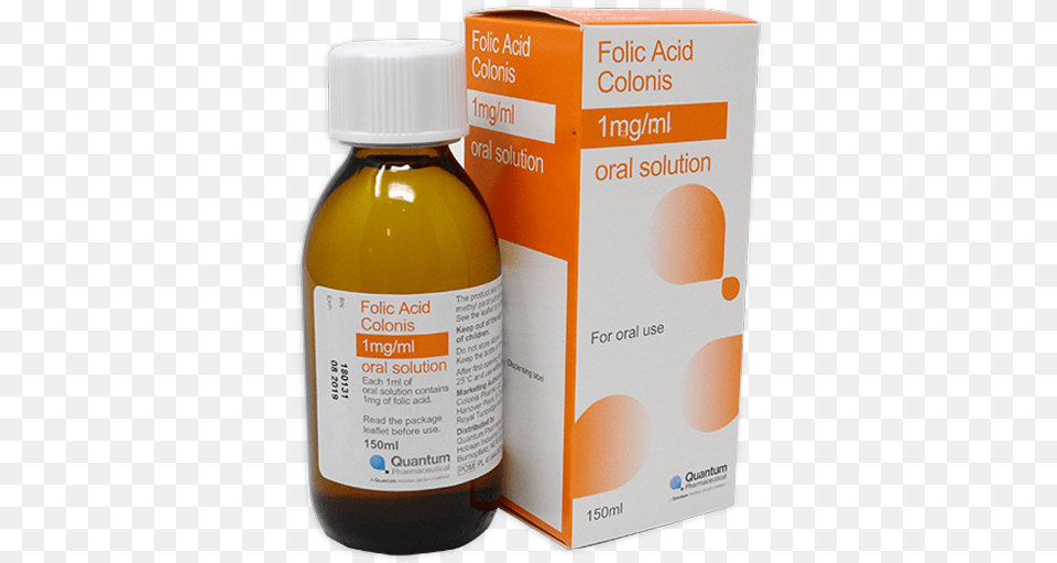 Folic Ac1 Folic Acid 1mg Ml Oral Solution, Food, Seasoning, Syrup, Bottle Free Png Download