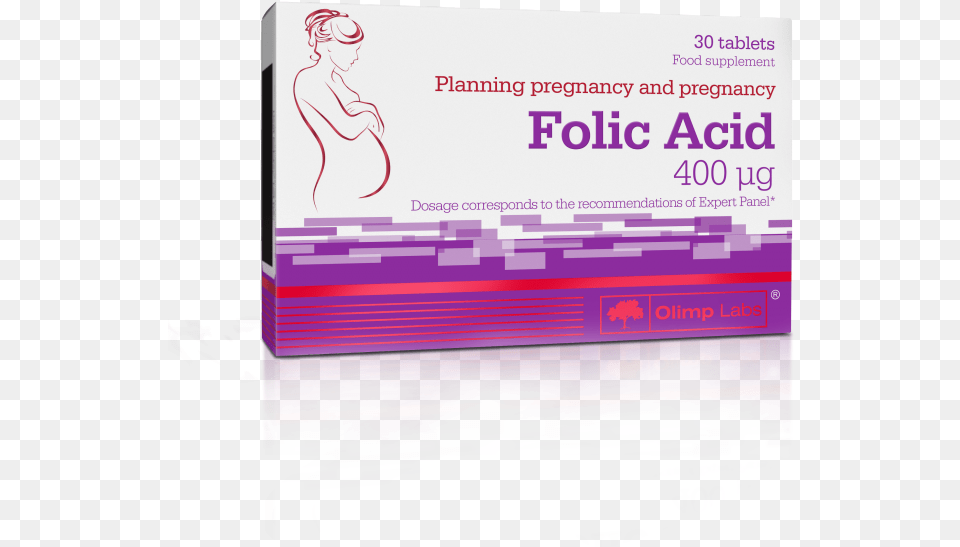 Folic Acid 400 G Pregnancy Planning Folic Acid Tablet, Advertisement, Poster, Adult, Female Free Png Download