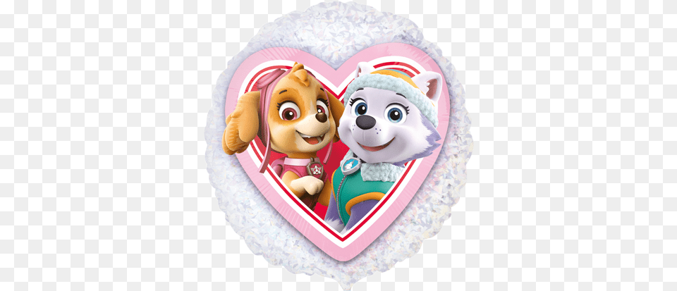 Folie Holografica Paw Patrol 53 Cm Amscan Paw Patrol Balon Seti, Baby, Person, Birthday Cake, Cake Free Png