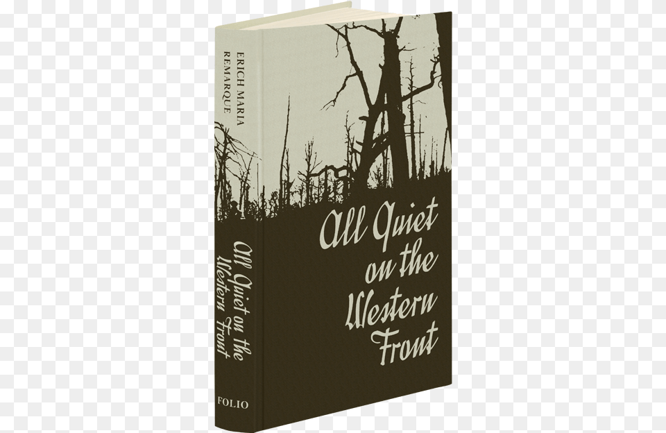 Folio Society All Quiet On The Western Front, Book, Publication, Blackboard Png