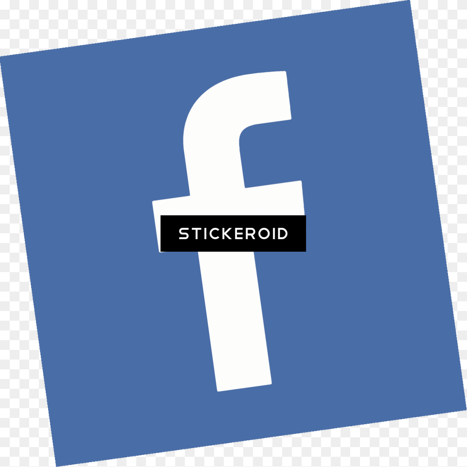 Follow Us On Facebook Logo Sign, Number, Symbol, Text, Cross Png Image