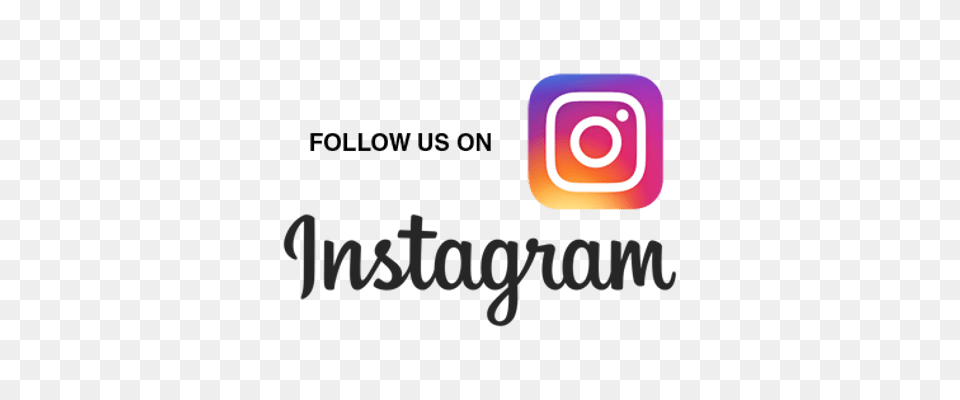 Follow Us On Instagram Transparent, Logo, Text Png Image