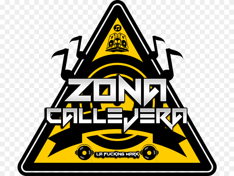 Follow Us On Instagram Zonacallejera507 Caution Logo, Machine, Wheel, Bulldozer Free Png