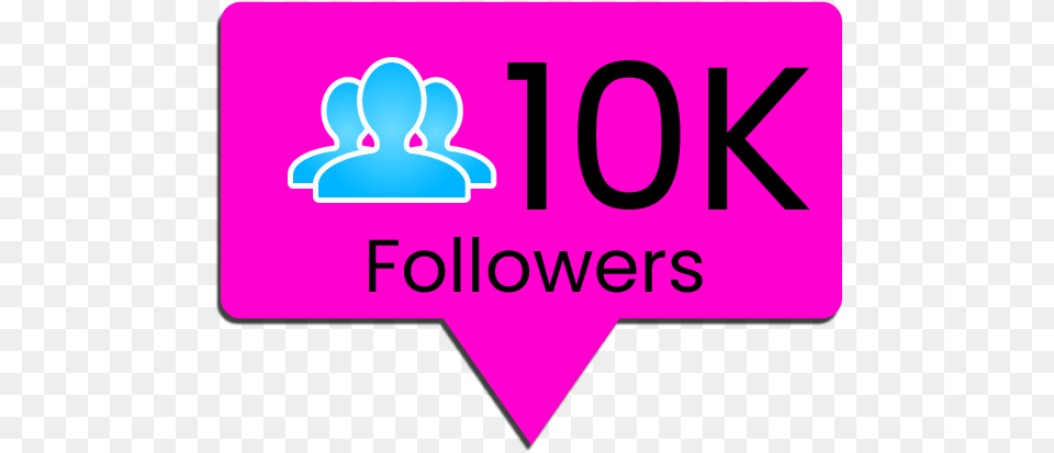 Followers 10k Followers Logo, Purple, Text, Symbol Free Png