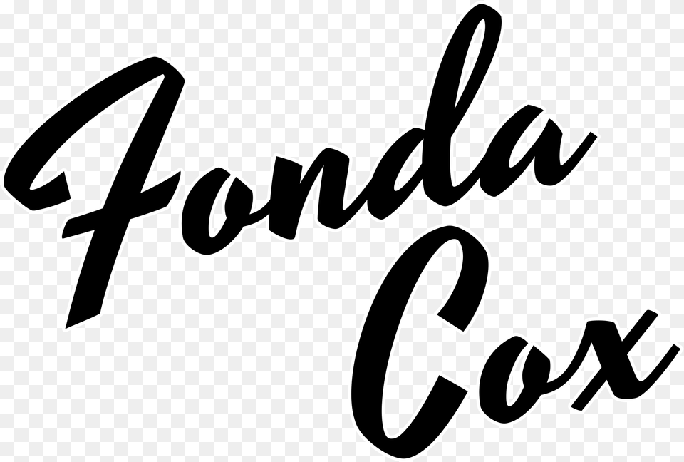 Fondacox Black Logo Alumni, Text, Handwriting, Letter Png