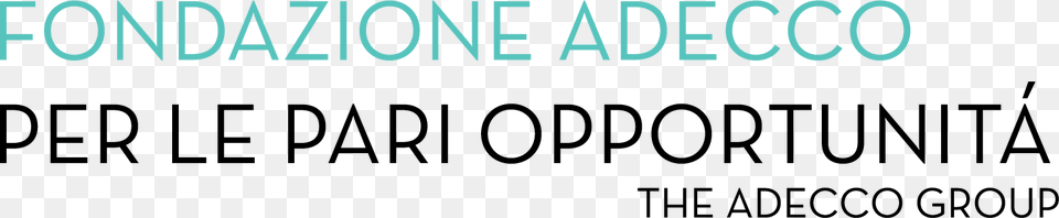 Fondazione Adecco Per Le Pari Opportunit, Text Free Png Download