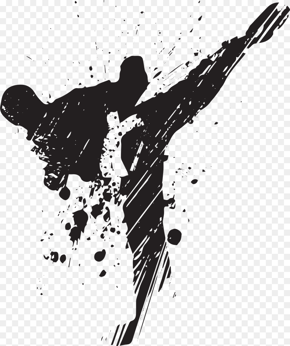 Fondos De Pantalla De Taekwondo, Art, Silhouette, Person, Guitar Free Transparent Png