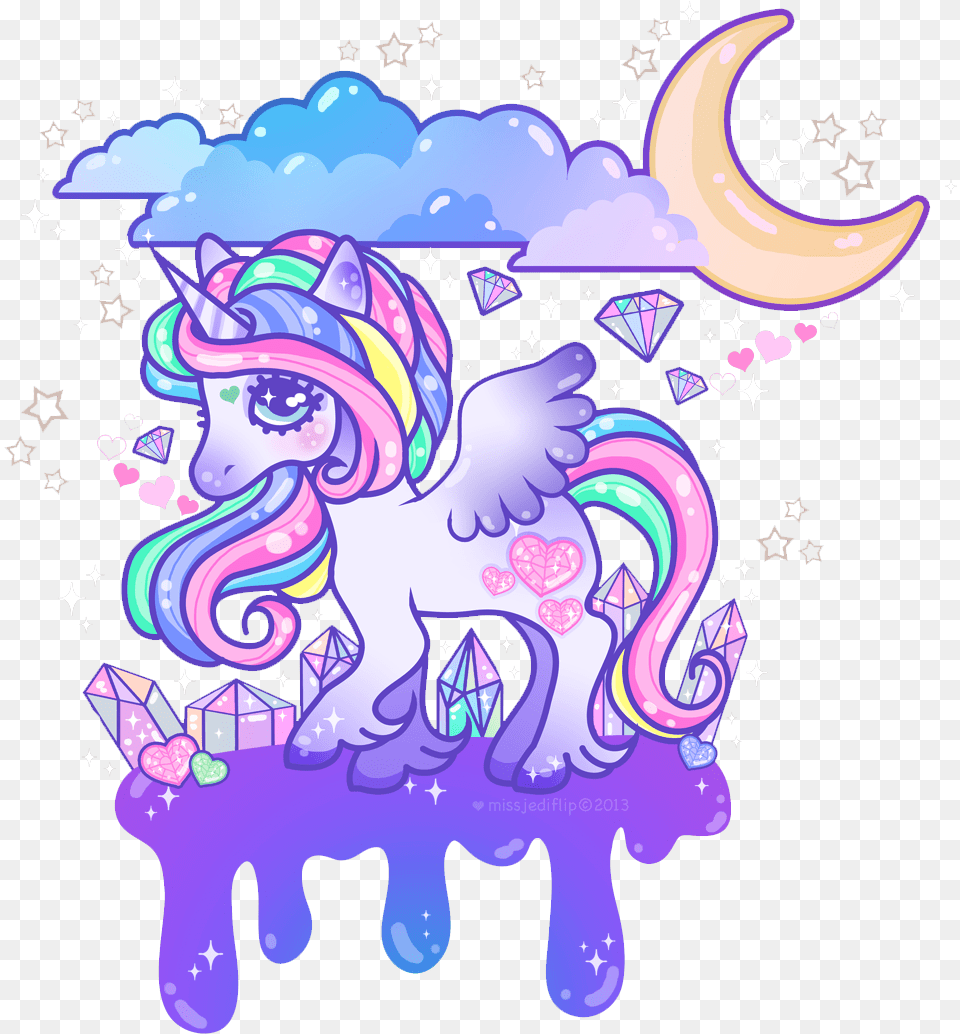 Fondos De Pantalla Kawaii De Unicornio, Art, Graphics, Purple, Pattern Free Transparent Png