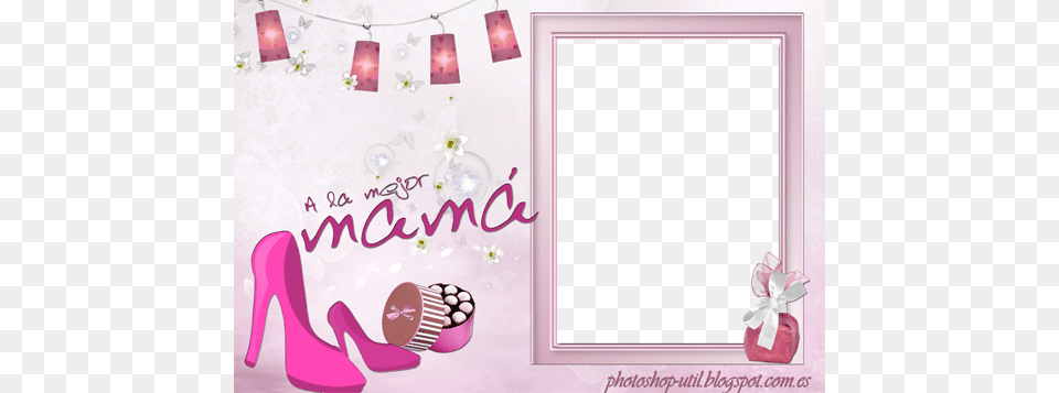 Fondos Para Fotos De Madres Plantilla Dia De La Madre, Shoe, Clothing, High Heel, Footwear Png