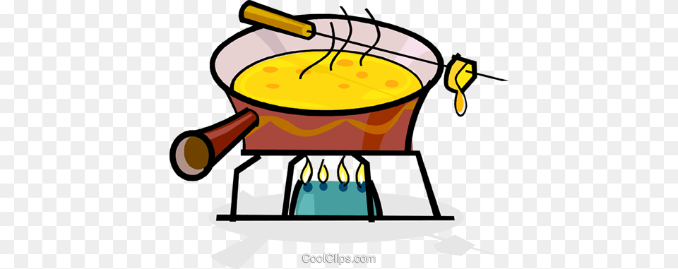 Fondue Royalty Vector Clip Art Illustration, Dish, Food, Meal, Dynamite Free Png