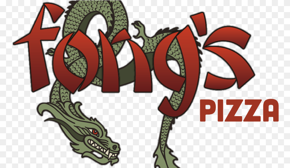 Fongs Pizza Coming To Cedar Rapids Pizza, Dragon, Dynamite, Weapon Png