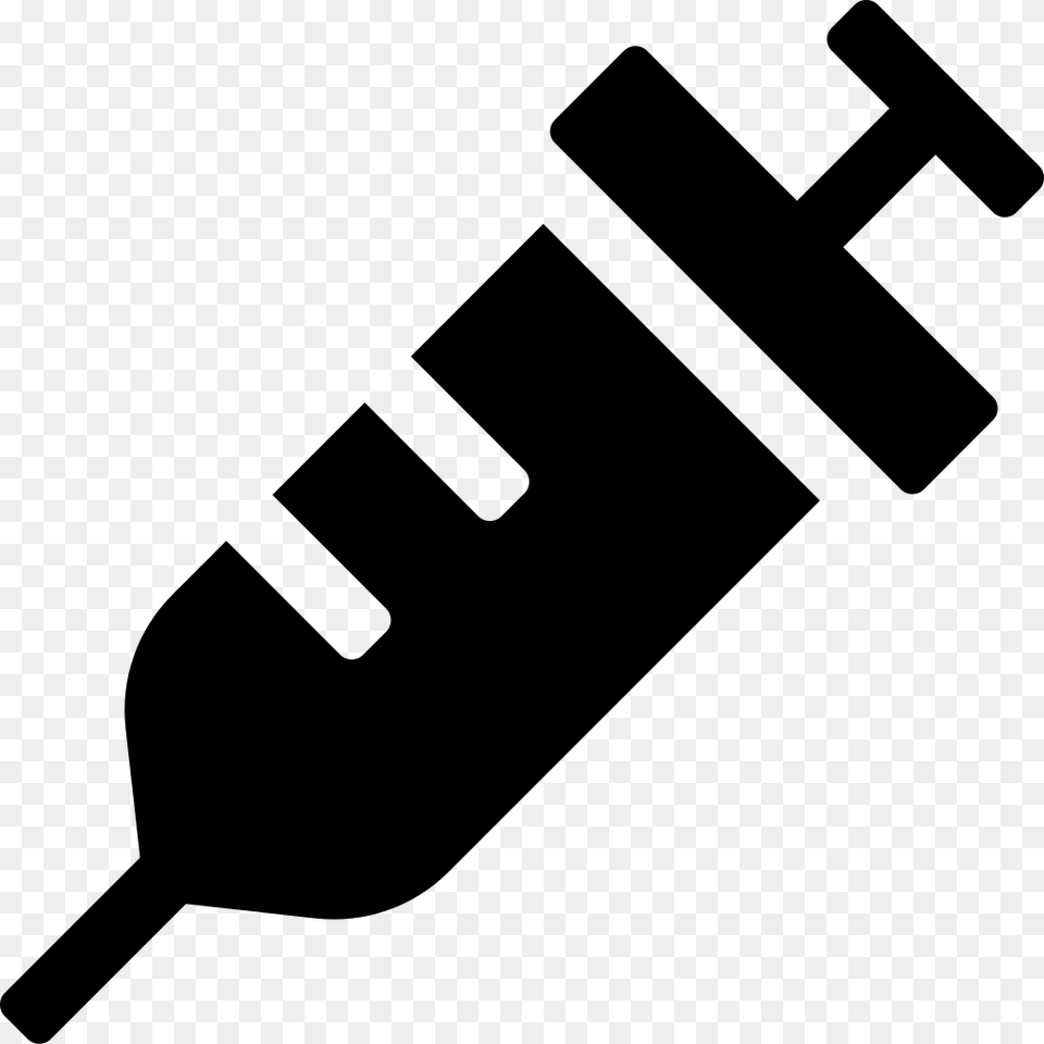 Font Awesome 5 Solid Syringe Icon Syringe Font Awesome, Gray Free Png Download
