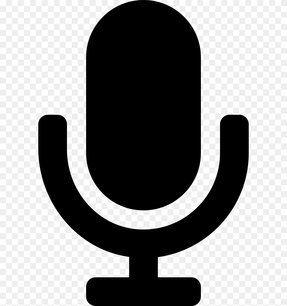 Font Awesome Microphone Alt, Gray Free Png