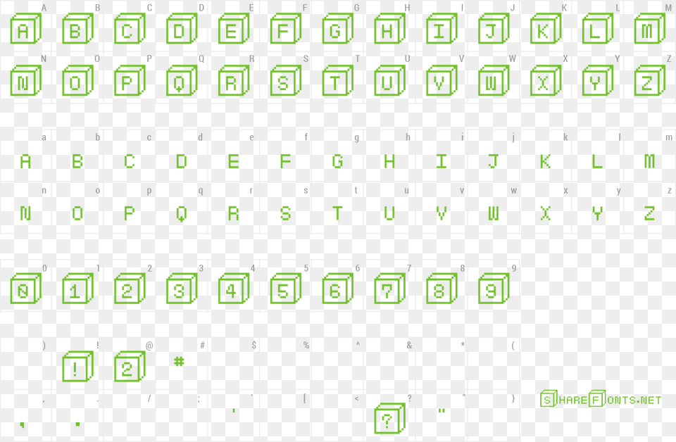 Font Baby Blocks Preview Cross Stitch, Clock, Computer Hardware, Digital Clock, Electronics Free Png Download
