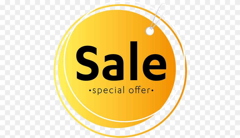 Font Design And Yellow Sale Yellow No Background, Logo, Symbol, Text, Badge Free Png