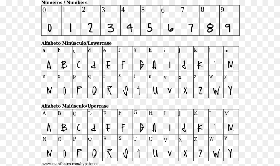 Font Details Hypebeast Fontes De Letras Monotype Corsiva, Text, Scoreboard, Alphabet, Symbol Png