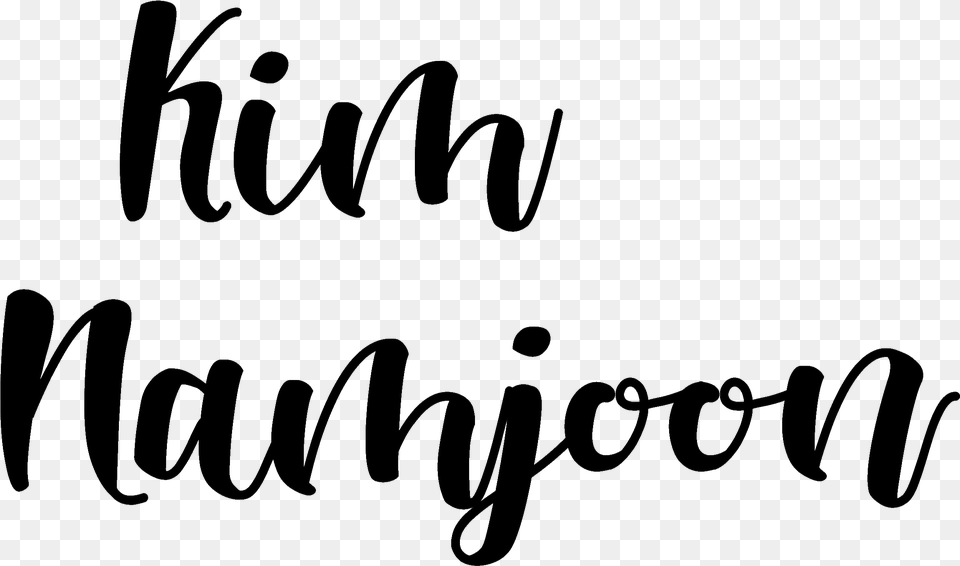 Font Kim Namjoon Bts Important Importante St Kim Seok Jin Letras, Text, Blackboard Free Png Download