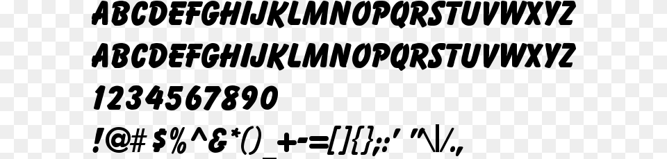 Font Preview Bazooka Regular Bazooka Font, Gray Free Transparent Png