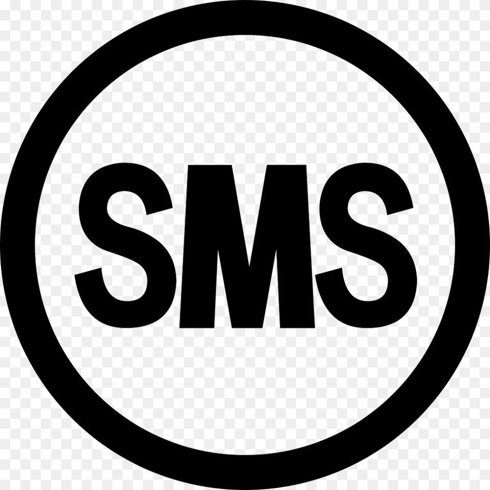 Font Sms Icon Free Download, Symbol, Sign, Logo, Disk Png Image
