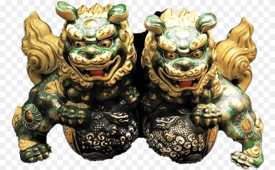 Foo Dog Transparent Background Statue, Art, Accessories, Ornament, Turtle Free Png