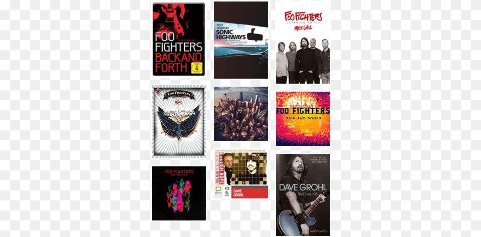 Foo Fighters Back And Forth Dvd, Publication, Book, Adult, Person Png