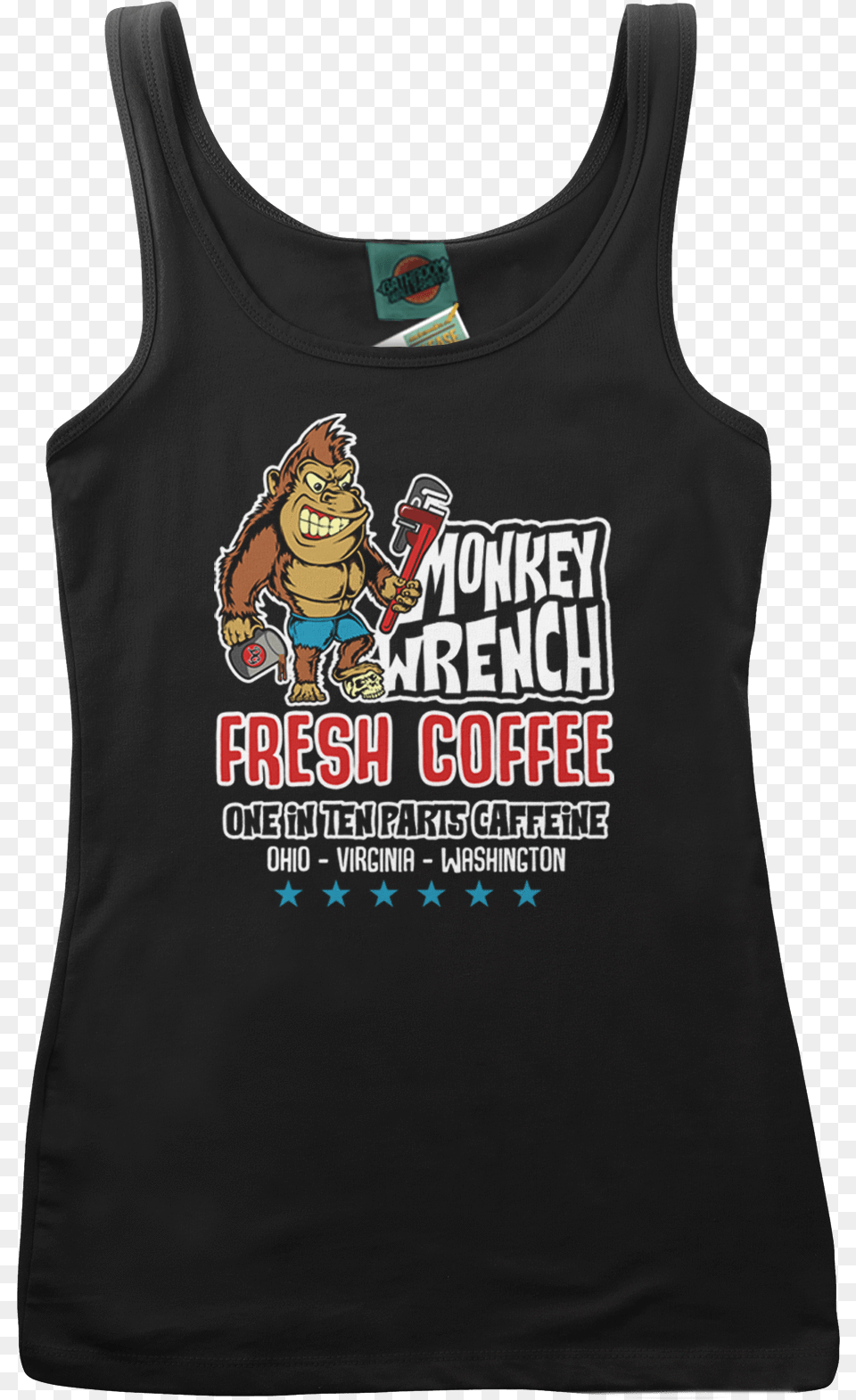 Foo Fighters Inspired Monkey Wrench T Shirt Active Tank, Clothing, Tank Top, Person Png