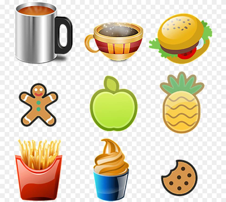 Food, Meal, Lunch, Cup, Ice Cream Free Png