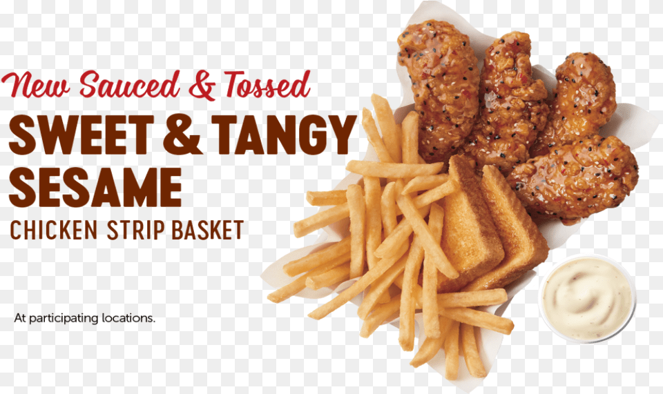 Food 2020 Q1 Sweet And Tangy Sesame Csb Us Food, Fries, Lunch, Meal, Fried Chicken Png