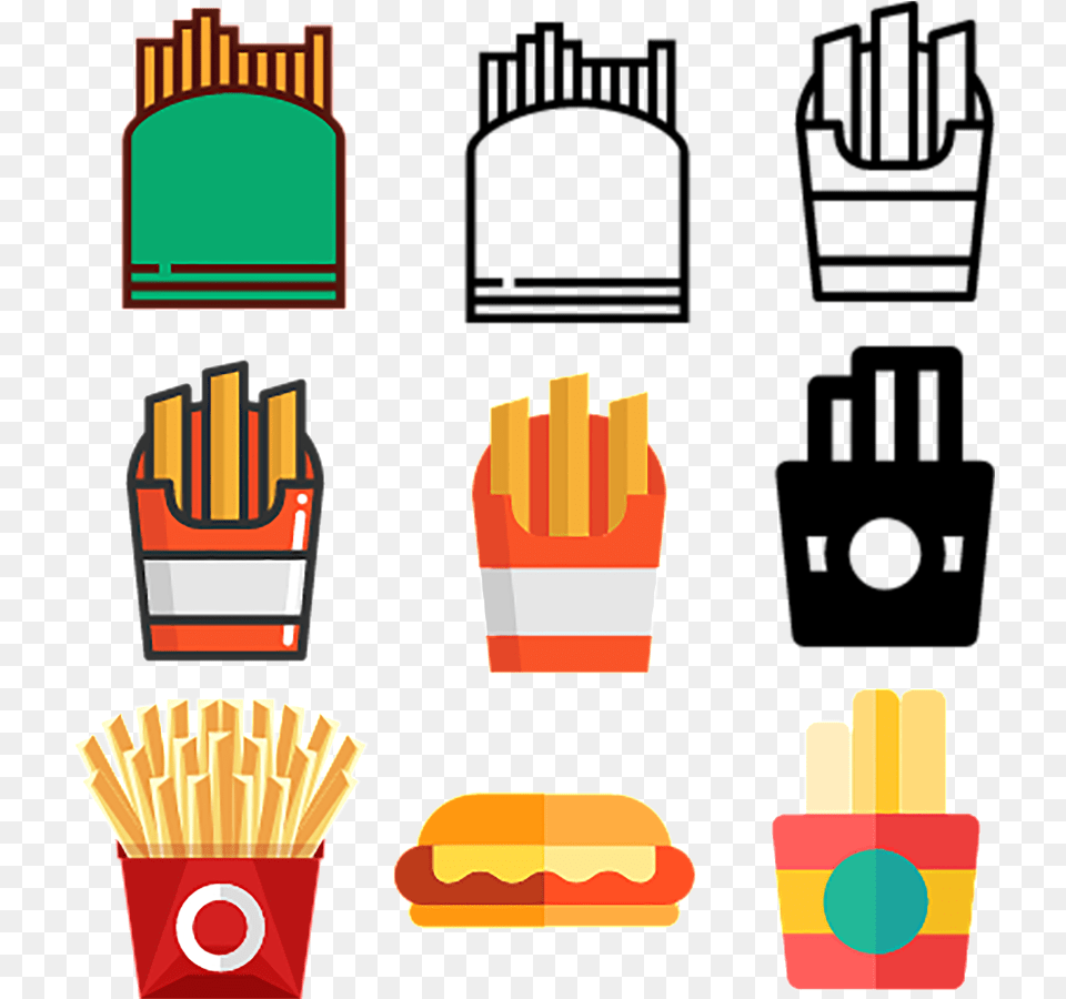 Food, Burger, Fries, Dynamite, Weapon Free Png Download