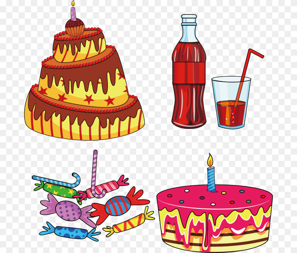 Food, Birthday Cake, Cake, Cream, Dessert Free Transparent Png