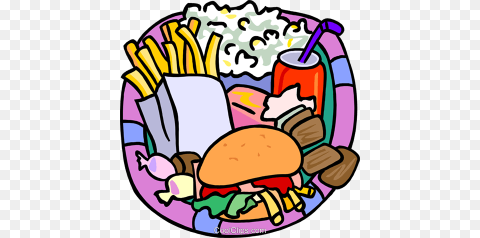 Food And Dining Fast Foods Royalty Vector Clip Art, Burger, Lunch, Meal, Dynamite Free Transparent Png