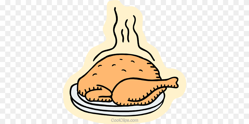 Food And Dining Turkey Royalty Vector Clip Art Illustration, Meal, Roast, Dinner, Turkey Dinner Png