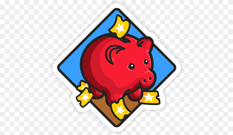 Food And Diningitalian Royalty Vector Clip Art Illustration, Piggy Bank Free Transparent Png