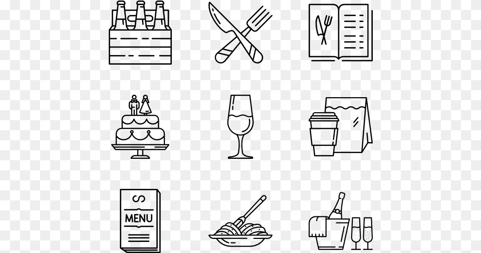 Food And Drink, Gray Png Image