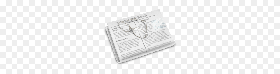 Food And Drinks, Accessories, Glasses, Newspaper, Text Free Transparent Png