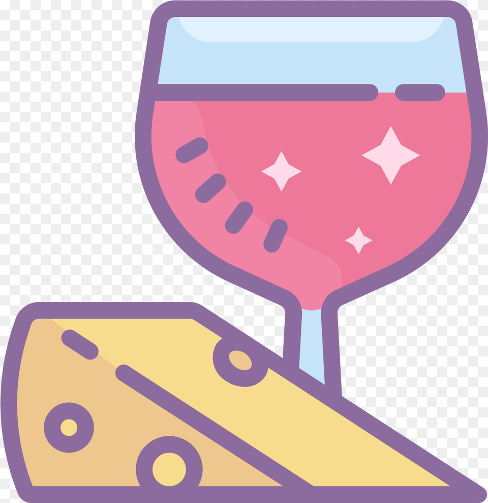 Food And Wine Icon Food Icon Pink, Glass, Alcohol, Beverage, Liquor Free Transparent Png