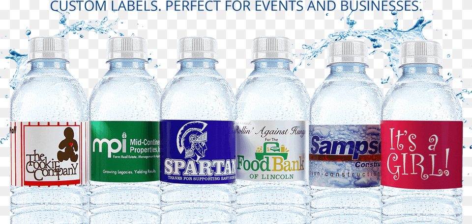 Food Bank Of Lincoln, Beverage, Bottle, Mineral Water, Water Bottle Free Png