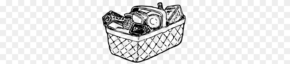 Food Basket Vector Icon Design Resources Food, Gray Free Png