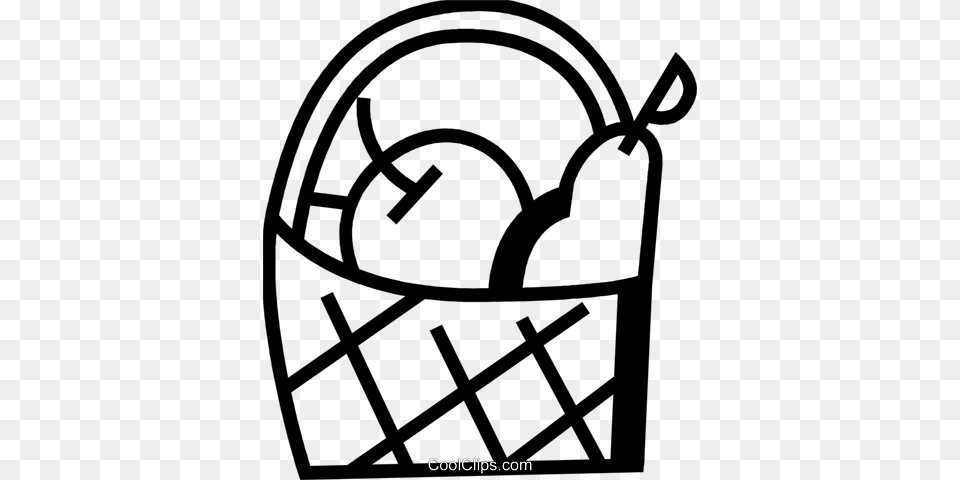 Food Baskets Royalty Vector Clip Art Illustration, Basket Free Png Download
