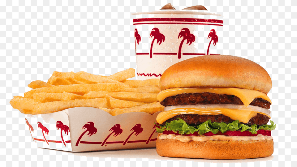 Food Big Burger Transparent, Fries Png Image
