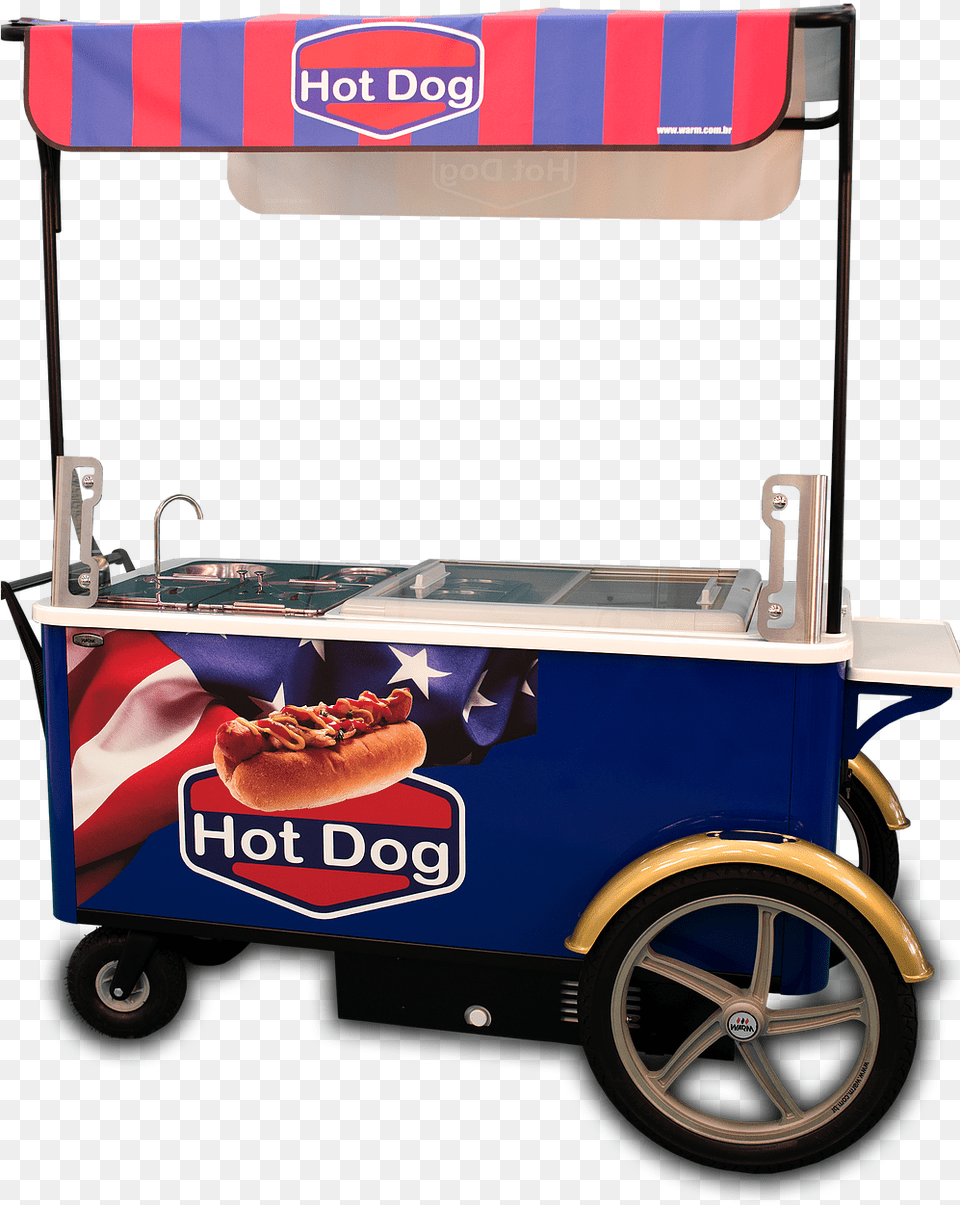 Food Cart, Machine, Wheel, Hot Dog, Car Png Image
