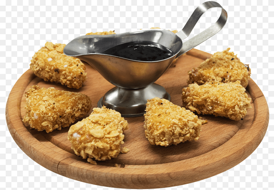 Food Chicken Meal Meat Dinner Lunch Plate Pohovana Piletina U Korama, Bread, Fried Chicken Free Transparent Png