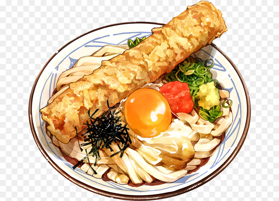 Food Chinese Cuisine Drawing Cooked Rice Illustration Food Art Pixiv, Food Presentation, Meal, Plate, Dish Png