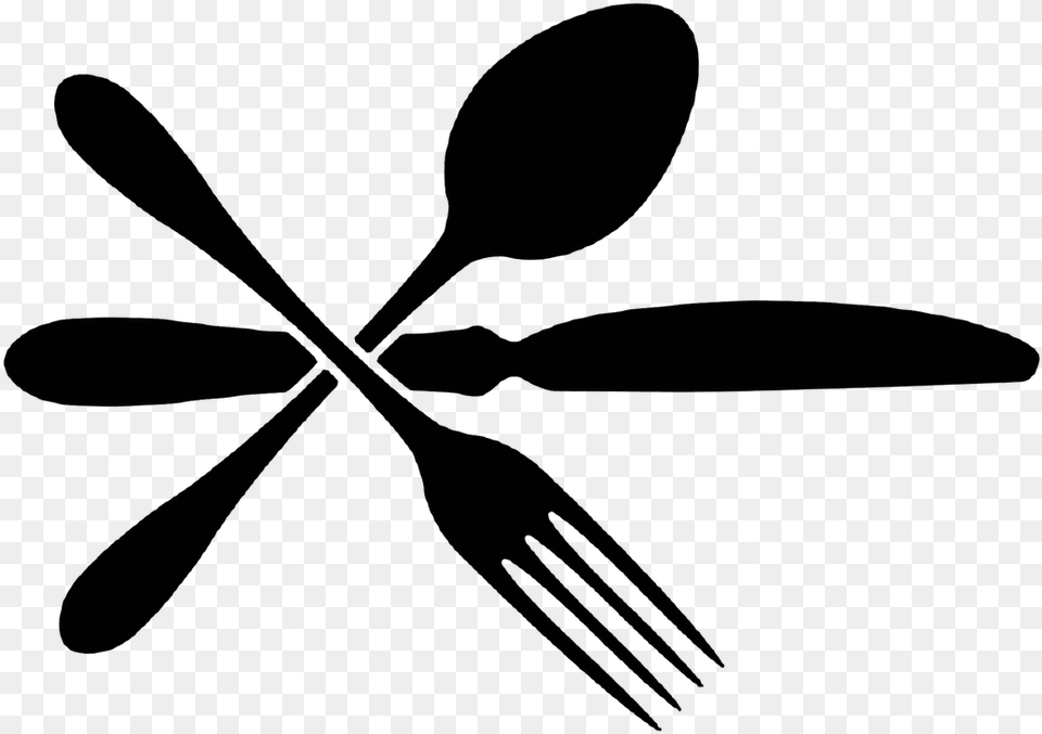 Food Clip Art Black And White, Gray Free Png