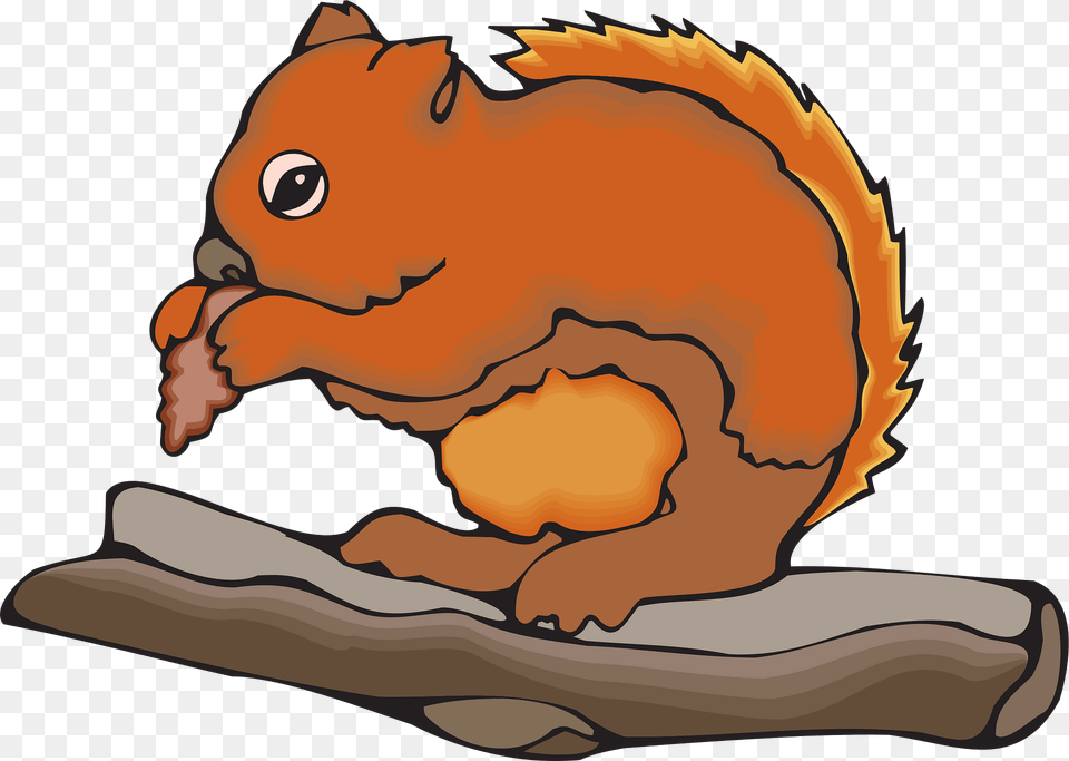 Food Clipart, Animal, Mammal, Rodent, Squirrel Png Image